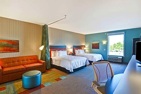 2 queen mobilty/hearing access tub studio nosm