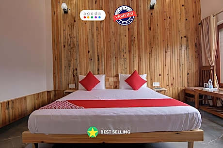 Goroomgo Wooden Umbrella Bhimtal