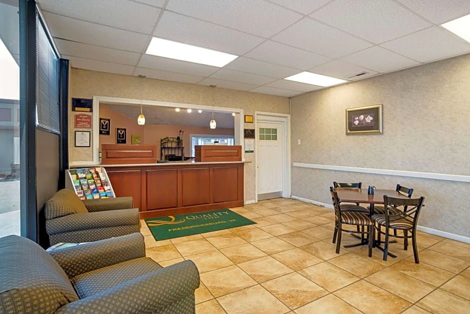 Quality Inn Fredericksburg near Historic Downtown