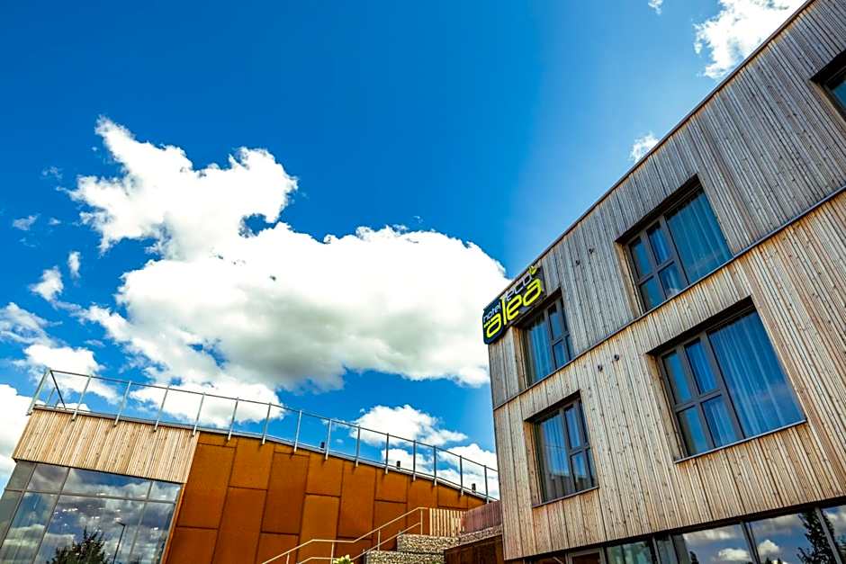Ökohotel aus Holz Alea Eco