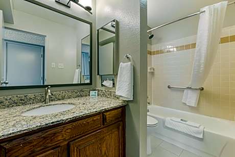 Suite-2 King Beds, Non-Smoking, Two Bedrooms, 3 Flat Screen Televisions, Living Room, One Bathroom, 