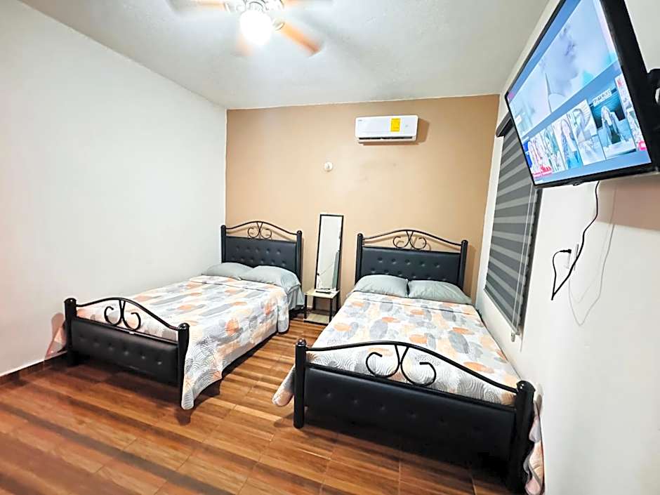 la casa de los abuelos a 150 metros del mar