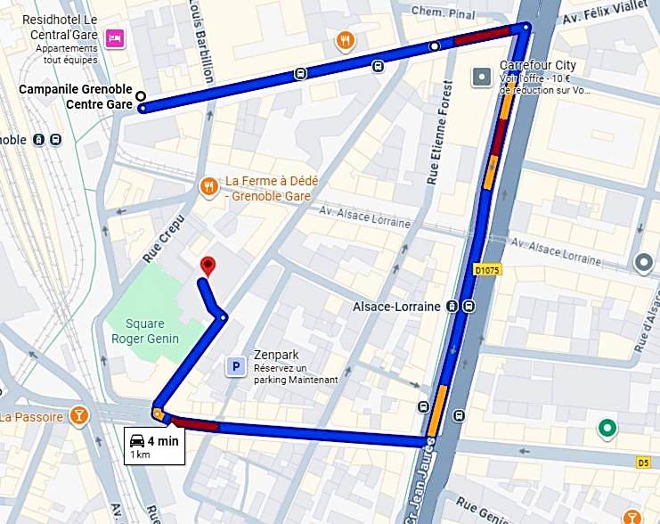 Campanile Grenoble Centre Gare