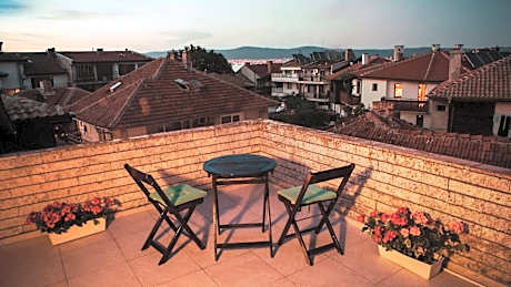 Double Room with Balcony - Attic Room