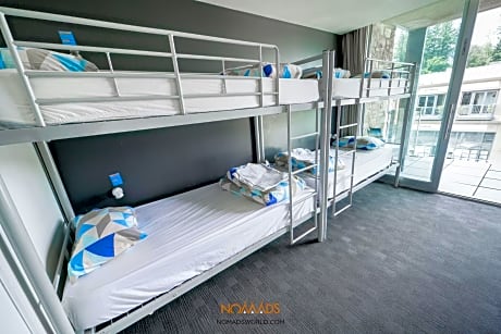 Bed in 4-Bed Mixed Dormitory Room with Bathroom