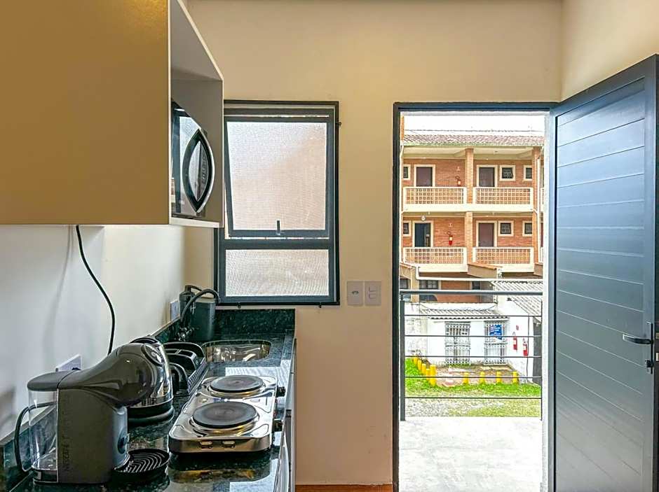 Incrivel flat a beira mar na Praia de Guaratuba SP