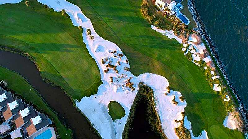 Sprawling Ocean View Home with Massive Deck, Golf Cart Included