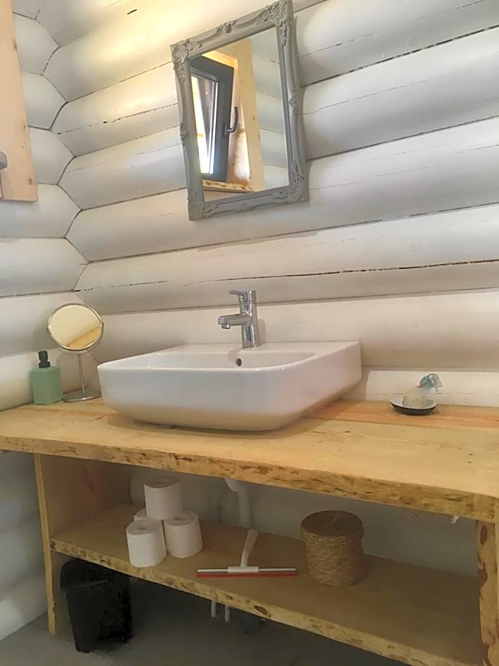 Mountain Log Cabin O Lobo