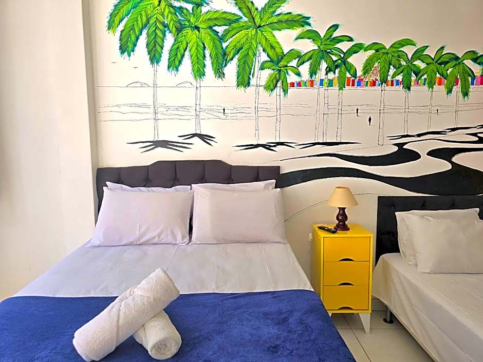 Qto e Sala, Smart TV, Wi-Fi, Ar-Cond, Praia de Copacabana