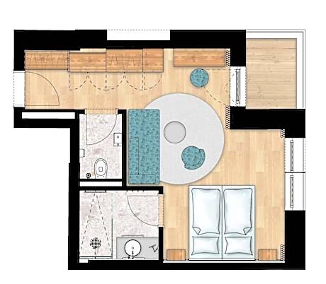 Junior Suite with Mountain View
