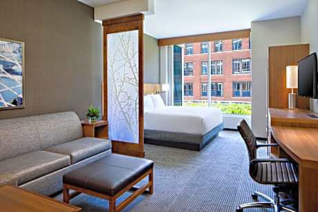 King Room with Sofa Bed and Garden View