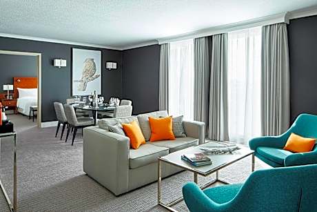 Ambassador Suite, M Club lounge access, 1 Bedroom Suite, 1 King, High floor