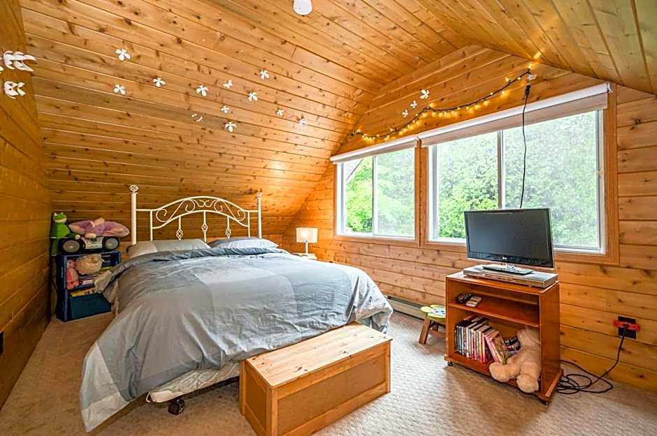 Rustic cabin w Games near Lake & National Park