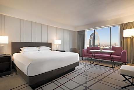 1 King Bed with City View