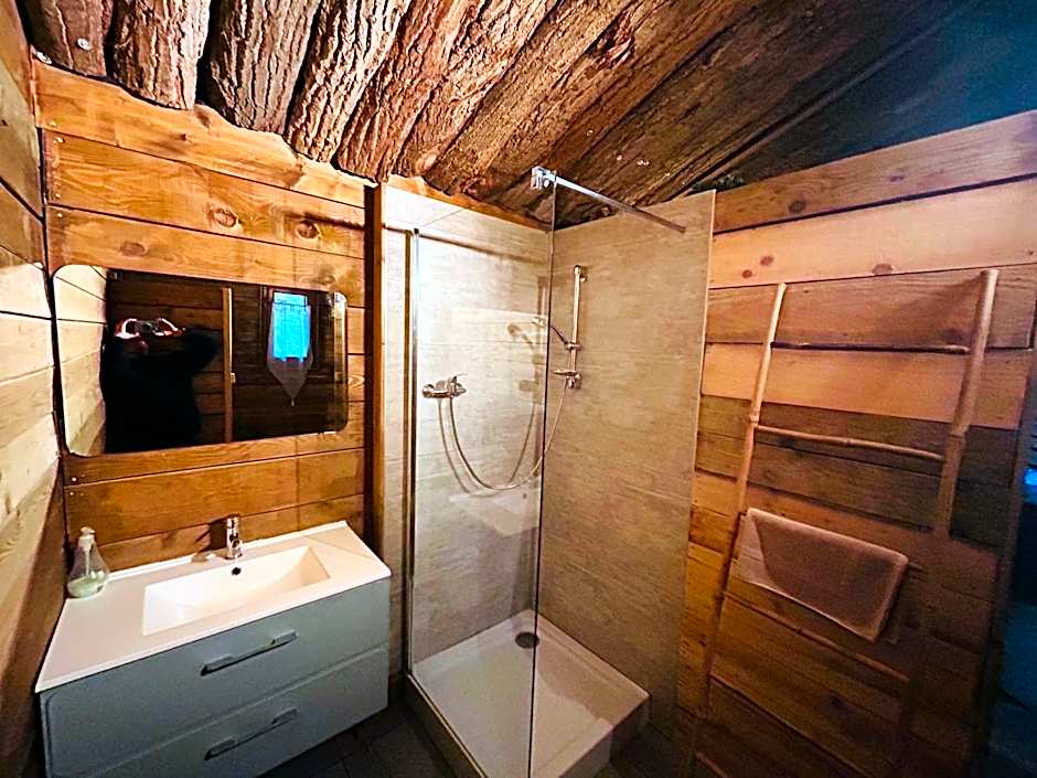 Chambre avec spa privé