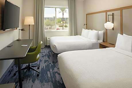 Standard Room with Two Queen Beds and Sofa Bed