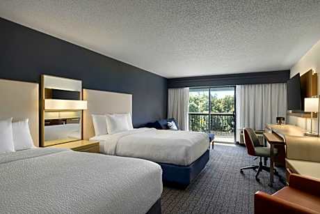 Double Room with Two Double Beds and Sofa Bed
