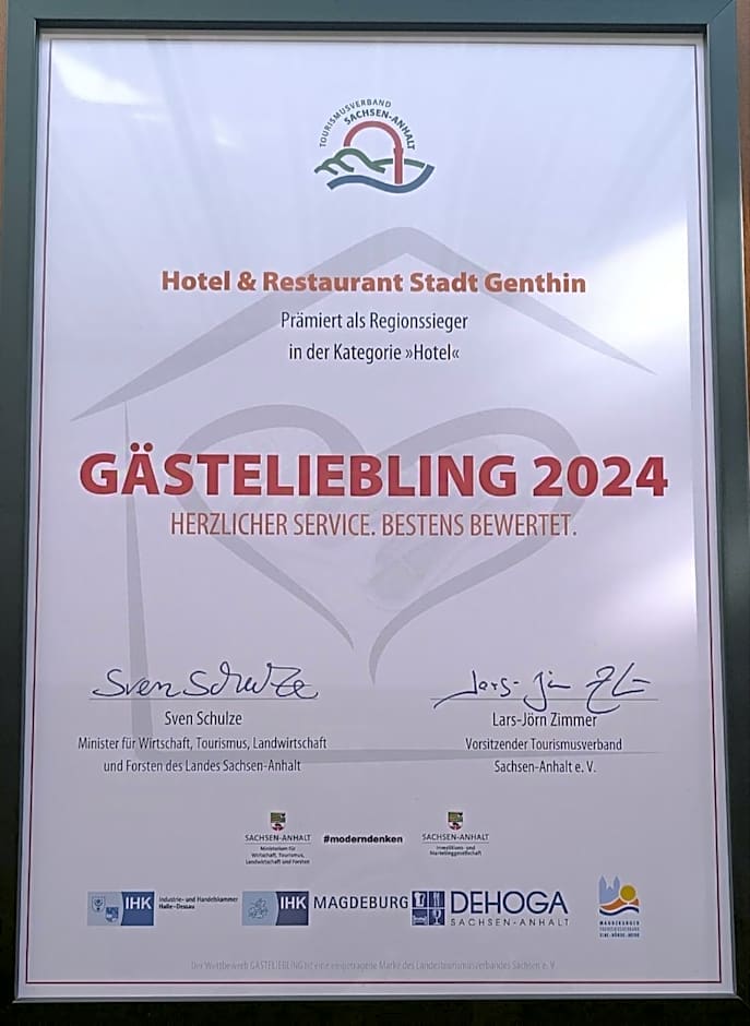 Hotel & Restaurant Stadt Genthin