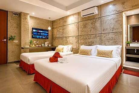 1 King 1 Single Bed