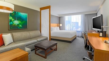 King Room with Roll-In Shower - Disability Access