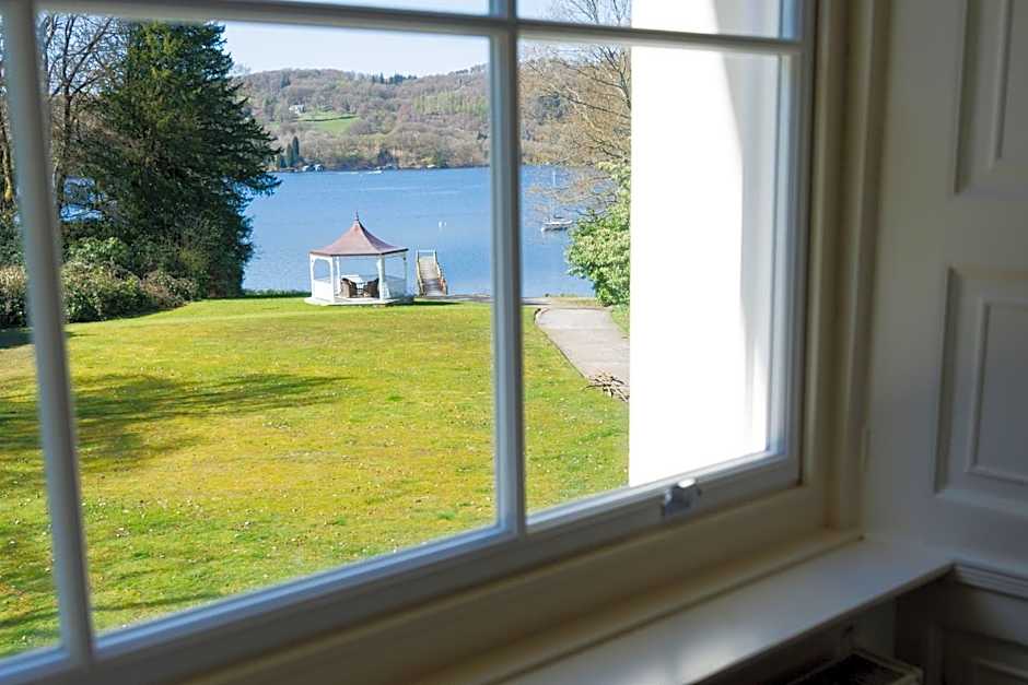 Storrs Hall Hotel on the shore of Lake Windermere