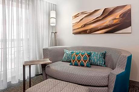 King Room with Sofa Bed and Roll-in Shower - Mobility and Hearing Accessible