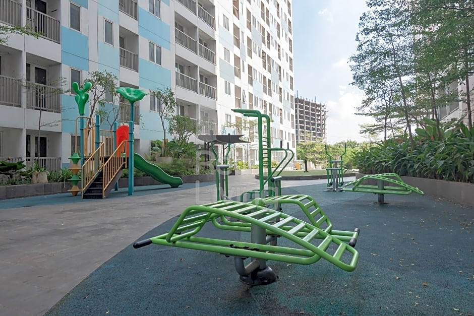 redliving apartemen grand sentraland - dragon apartel tower pink