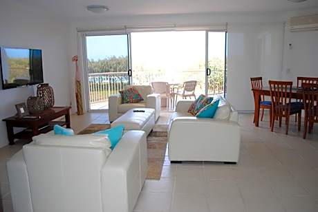 Three-Bedroom Apartment with Pool View