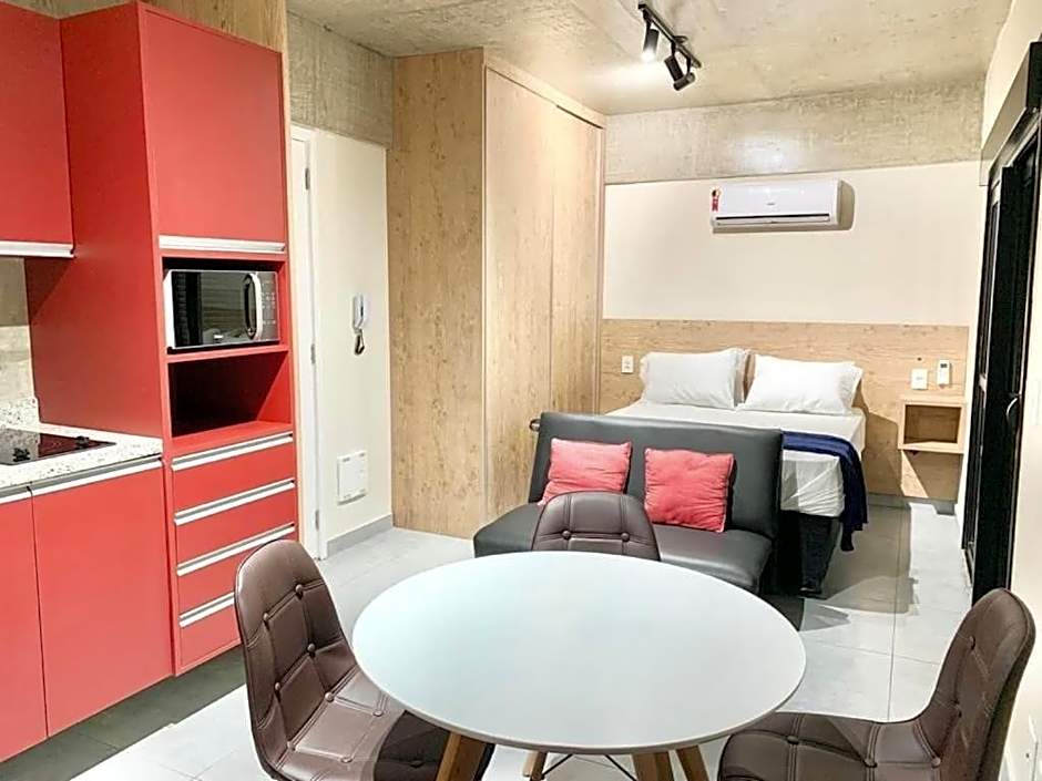 (34 C)Ap Consolação c/Ar, internet alta velocidade