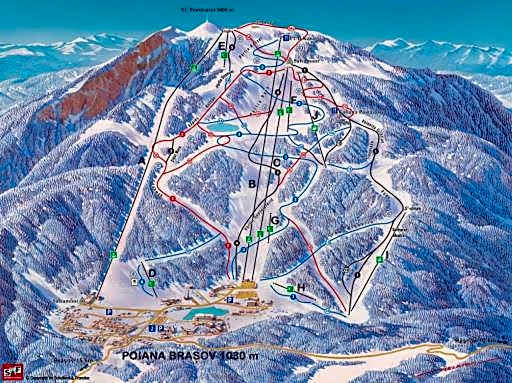 Apartament Alpin Poiana Brasov , etaj 8