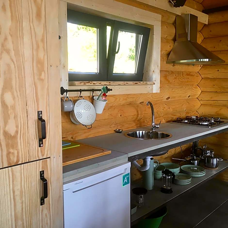 Mountain Log Cabin O Lobo