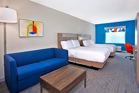 Queen Suite with Two Queen Beds and Sofa Bed