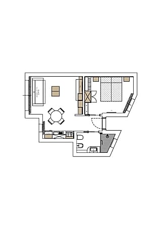 One-Bedroom Apartment