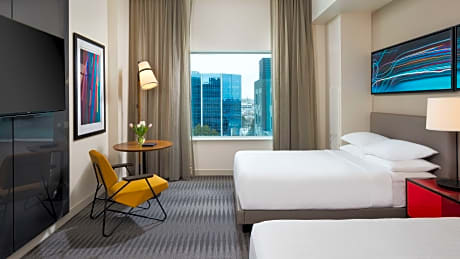 Queen Room with Two Queen Beds and Accessible Shower