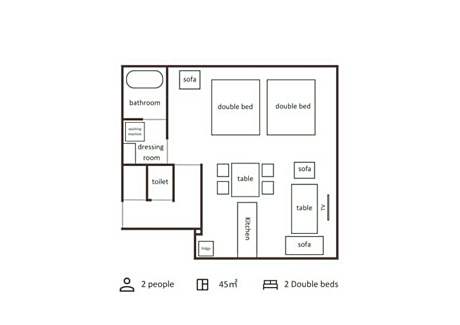 Moderate Twin Non-Smoking