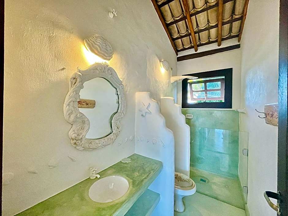 Casa com piscina e vista para a Praia do Espelho