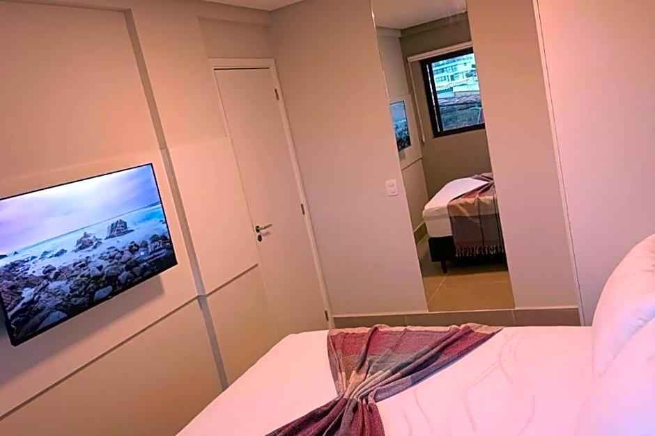 Flat com Rooftop à 100metros das Piscinas Naturais