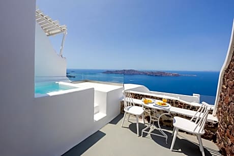 Standar Double Room with hot Tub and Caldera View
