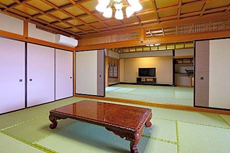 Suite Japanese-Western-Style Twin Room with 15+12 Tatami mats - Indoor Bath - Non-Smoking