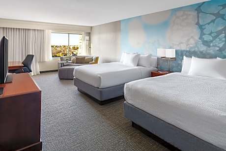 Deluxe Queen Room with Two Queen Beds and Sofa Bed