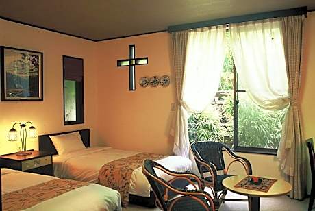 Twin Room B with Toilet - Non-Smoking - Adult Only