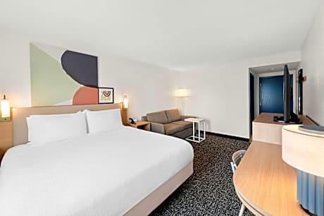 1 King Bed With Sofa