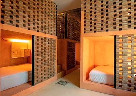 Single Bed in Female Dormitory Room