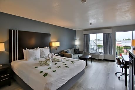 1 King Bed