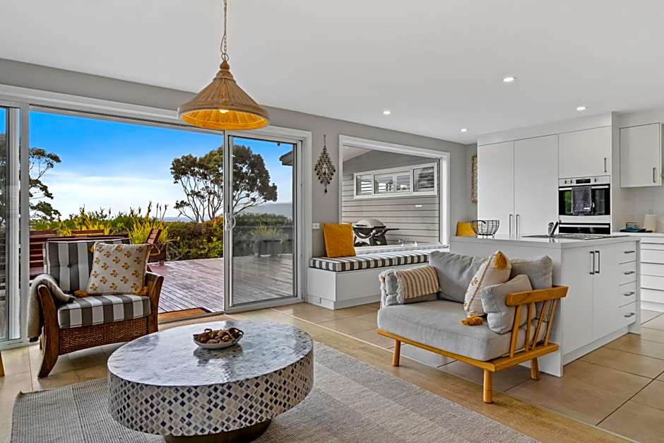 Sea views at Spring Beach Tasmanias East Coast