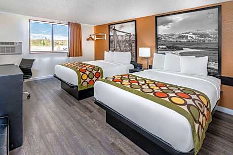 Deluxe Double Room with Two Double Beds - Non-Smoking