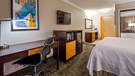1 King Bed - Mobility Accessible, Bathtub, Non-Smoking, Continental Breakfast