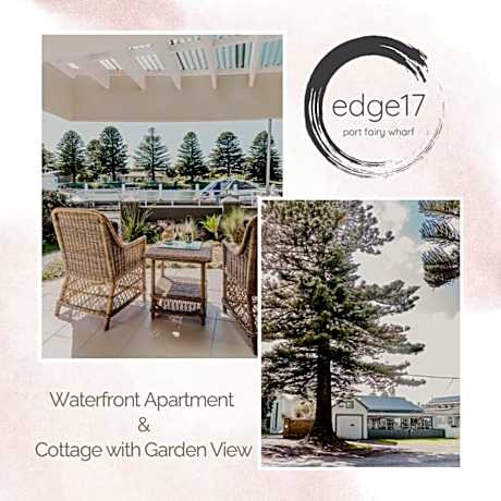 Edge17 Waterfront Apartment, plus Cottage with Garden View - Port Fairy