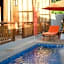 Murna Villa 3, A modern Balinese wooden house 360 GWK view