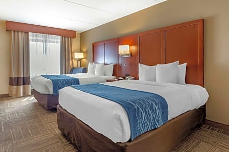 2 Queen Beds, No Smoking